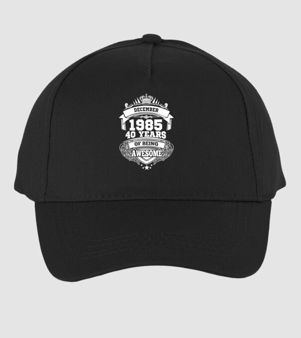 Awesome being of december 1985 model negru pe tricou