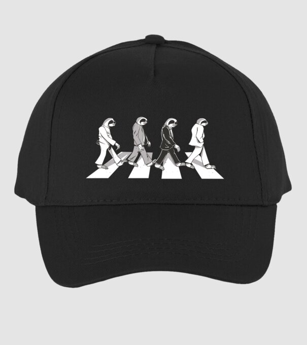Beatles model negru pe tricou