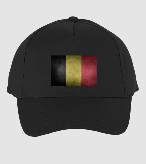 BELGIUM model negru pe tricou