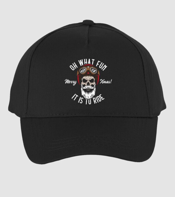 Biker Skull model negru pe tricou