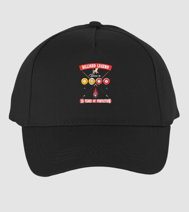 Billiard legend born in 1973 model negru pe tricou
