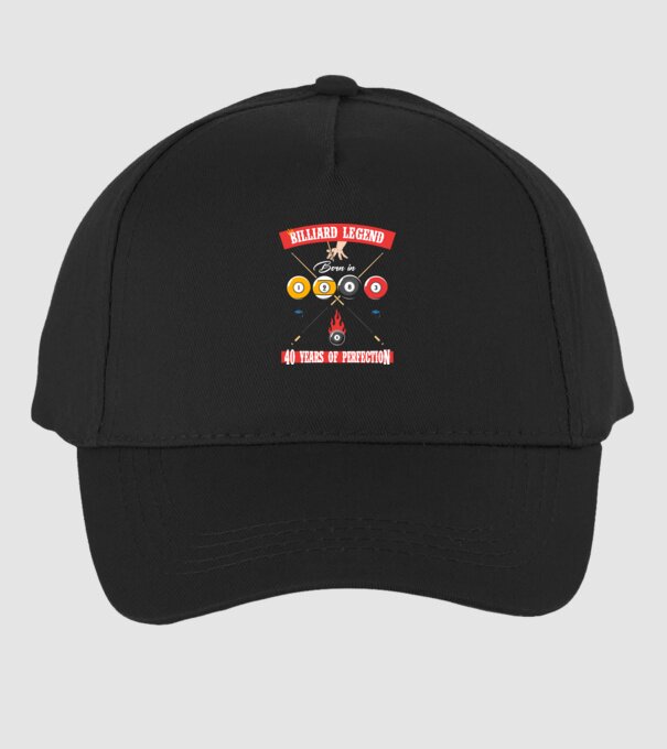Billiard legend born in 1983 model negru pe tricou