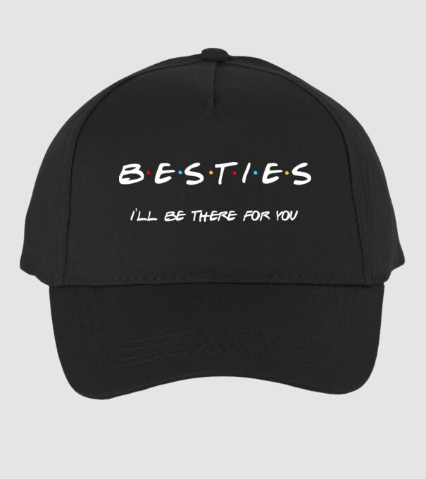Bride Friends Besties model negru pe tricou