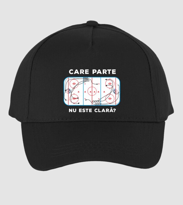 Care parte nu este clară? model negru pe tricou