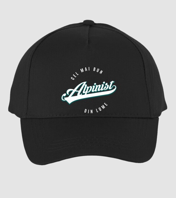 Cel mai bun alpinist din lume model negru pe tricou