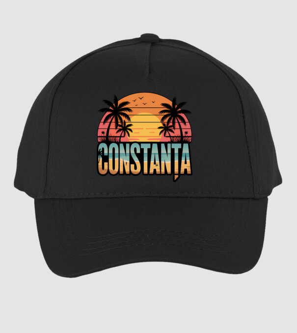 Constanța model negru pe tricou