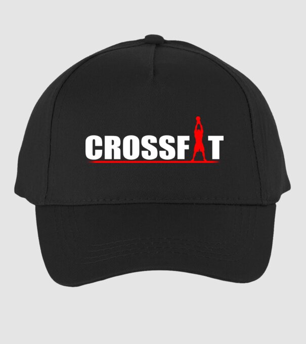 Crossfit model negru pe tricou