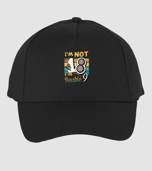Darts Birthday 18 years old model negru pe tricou