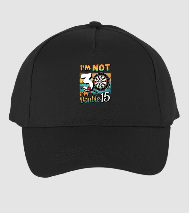 Darts Birthday 30 years old model negru pe tricou