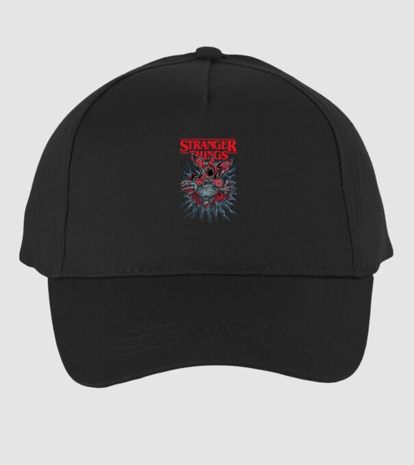 DEMOGORGON model negru pe tricou