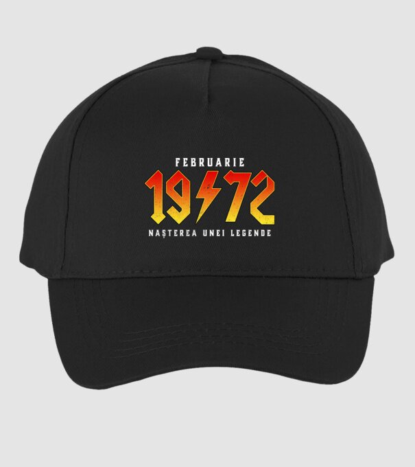 Februarie - 1972 - nașterea unei legende model negru pe tricou