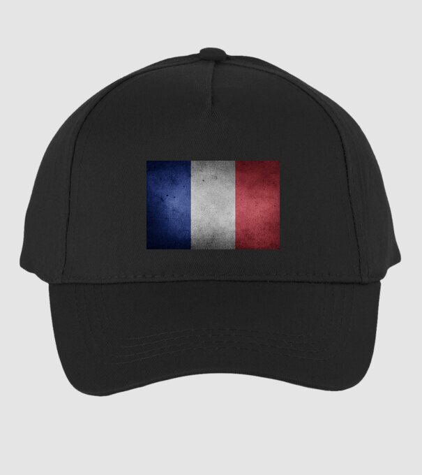 FRANCE model negru pe tricou
