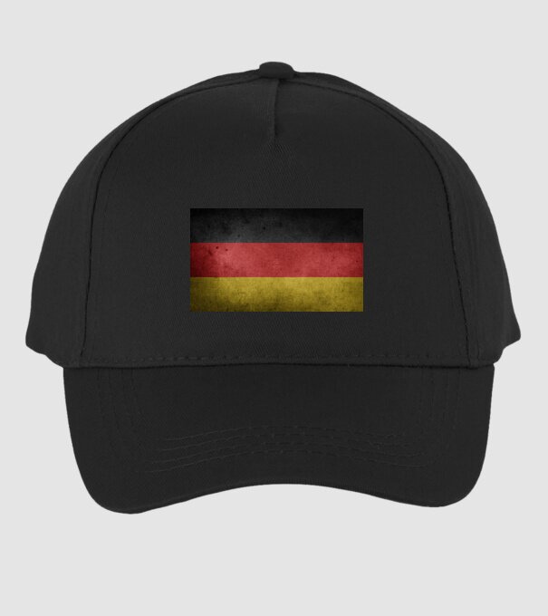 GERMANY model negru pe tricou