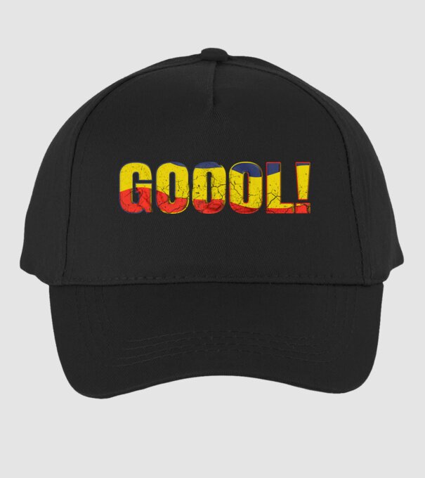GOOOL model negru pe tricou