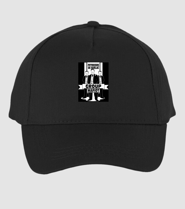 Group Mafiot model negru pe tricou