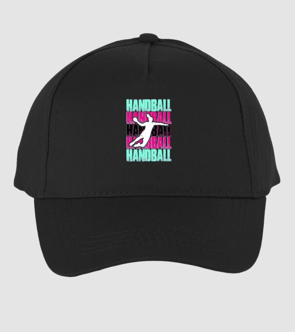 handball model negru pe tricou