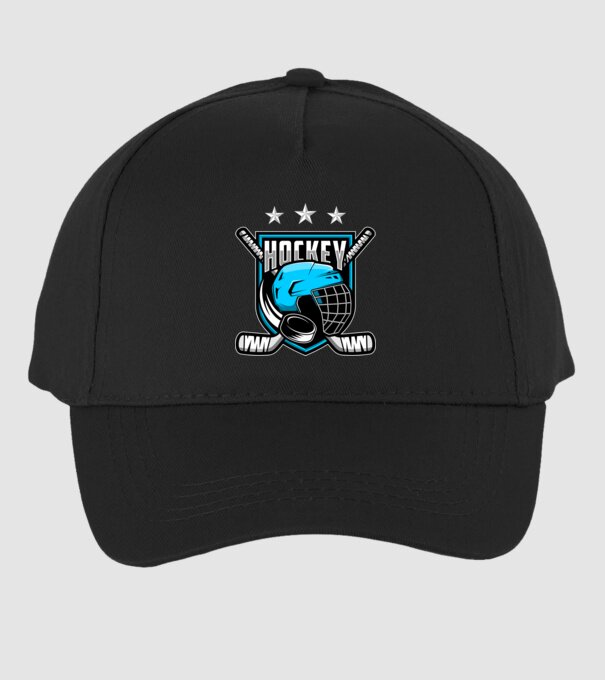 Hockey model negru pe tricou