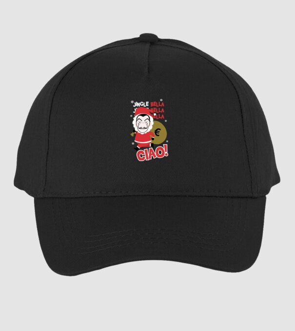jingle bella christmas la casa de papel model negru pe tricou