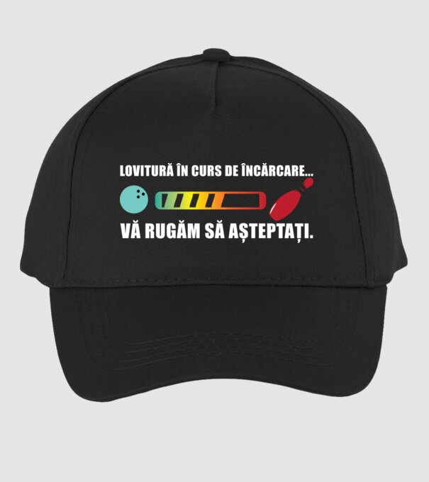 lovitură în curs de încărcare .. vă rugăm să așteptați. model negru pe tricou