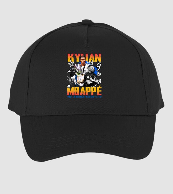 Mbappé tribute model negru pe tricou
