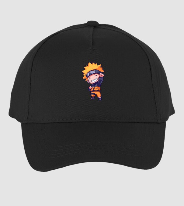 NARUTO model negru pe tricou