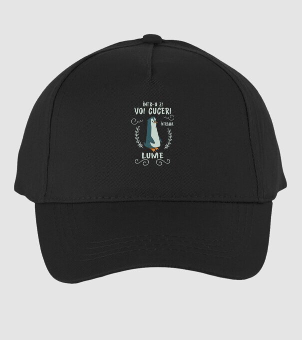 Într-o zi voi cuceri întreaga lume model negru pe tricou