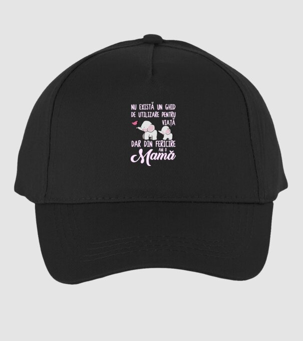 Nu există un ghid de utilizare pentru viață, dar din fericire am o mamă model negru pe tricou