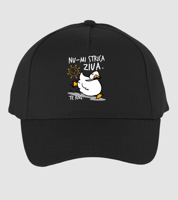 Nu-mi strica ziua. model negru pe tricou