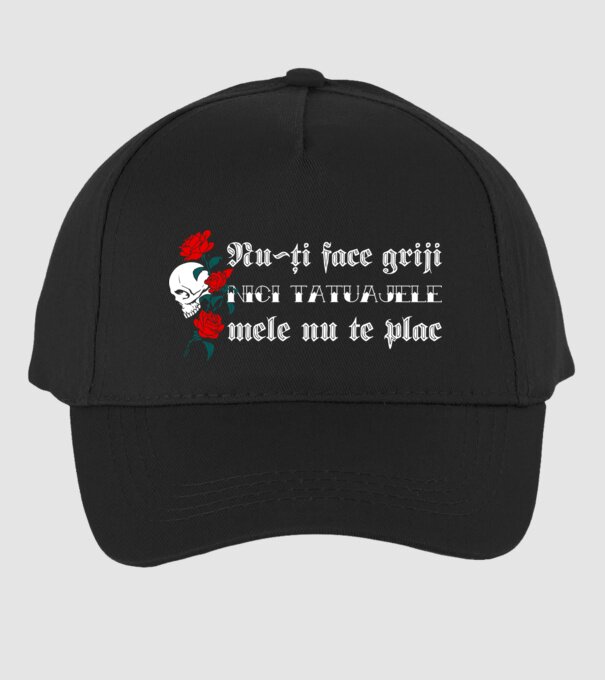 Nu-ți face griji, nici tatuajele mele nu te plac model negru pe tricou