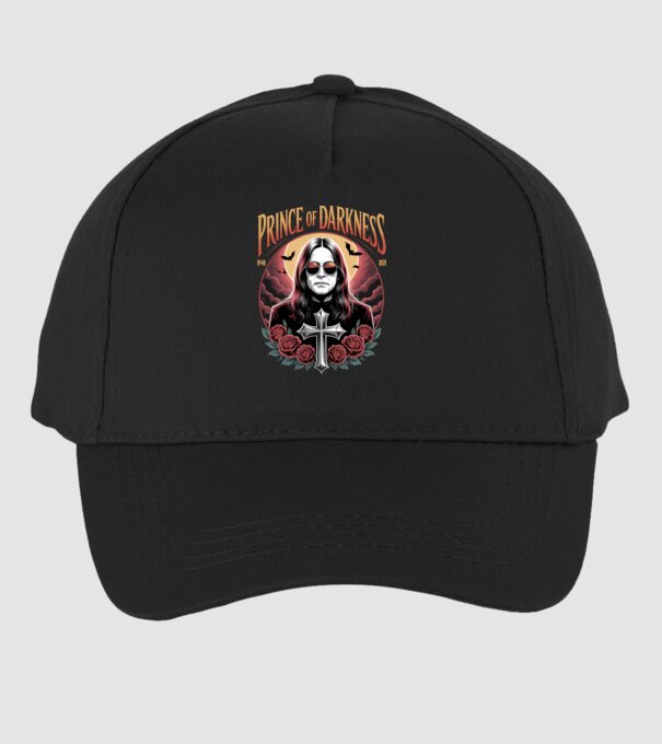 Prince of Darkness model negru pe tricou