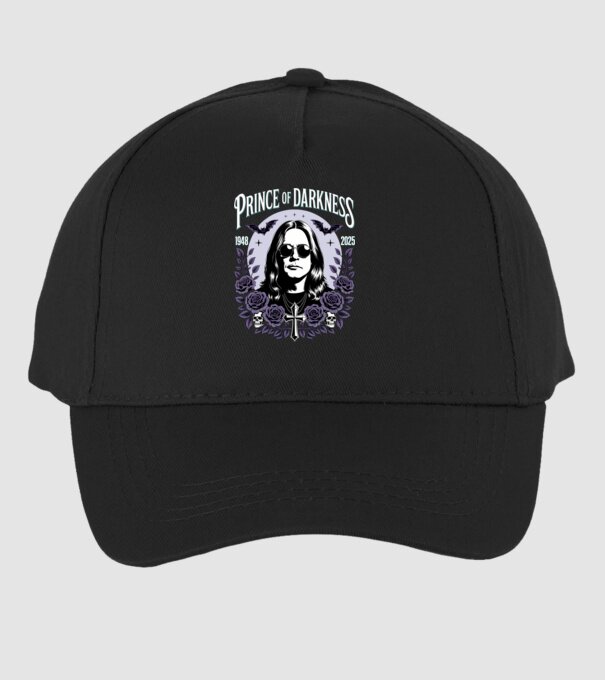 Prince of Darkness model negru pe tricou