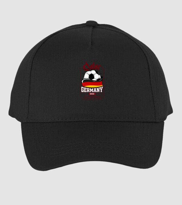 Qatar teams Germany model negru pe tricou