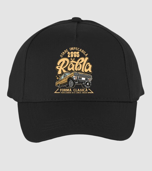 Rablă 2005 model negru pe tricou