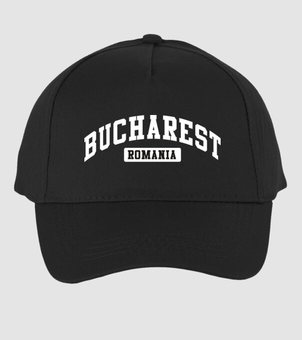 România Bucharest sport model negru pe tricou