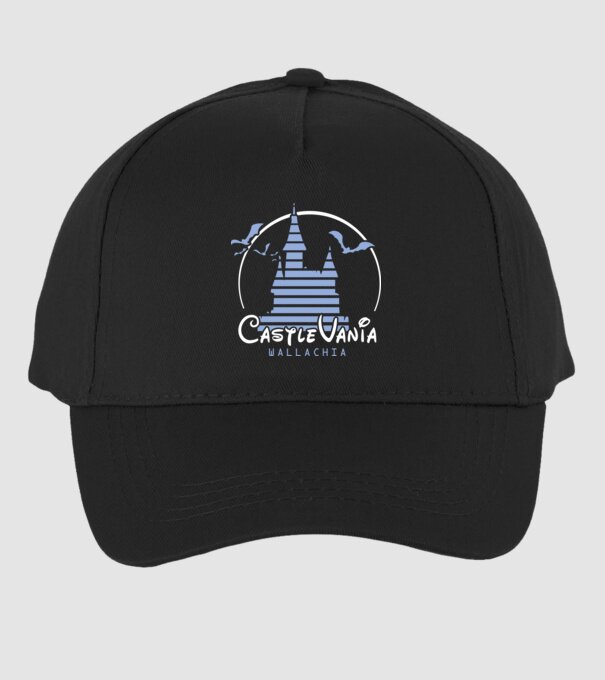 România CastleVania model negru pe tricou