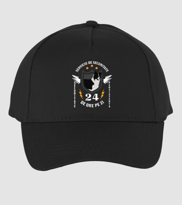 serviciu de securitate - securitate - persistență - 24 de ore pe zi model negru pe tricou