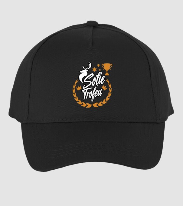 Soție trofeu model negru pe tricou