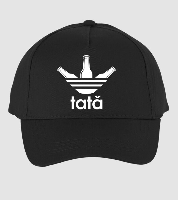 Tatadidas model negru pe tricou