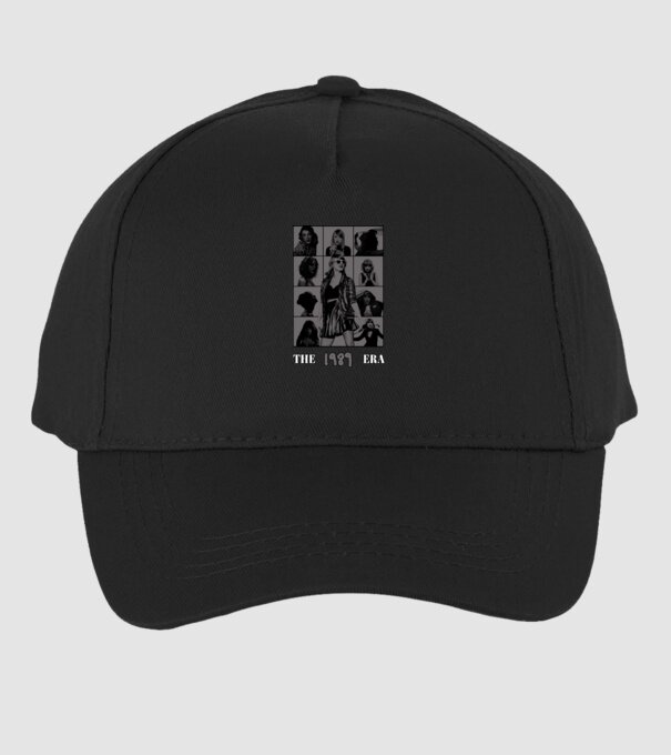 Taylor Swift ERAS grey model negru pe tricou