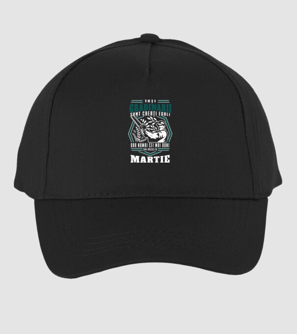 Toți grădinarii sunt creați egali, dar numai cei mai buni sunt născuți în martie. model negru pe tricou