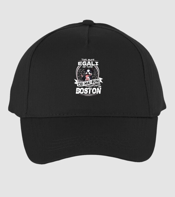 Toți sunt egali, dar numai cei mai buni devin stăpâni de boston lght model negru pe tricou