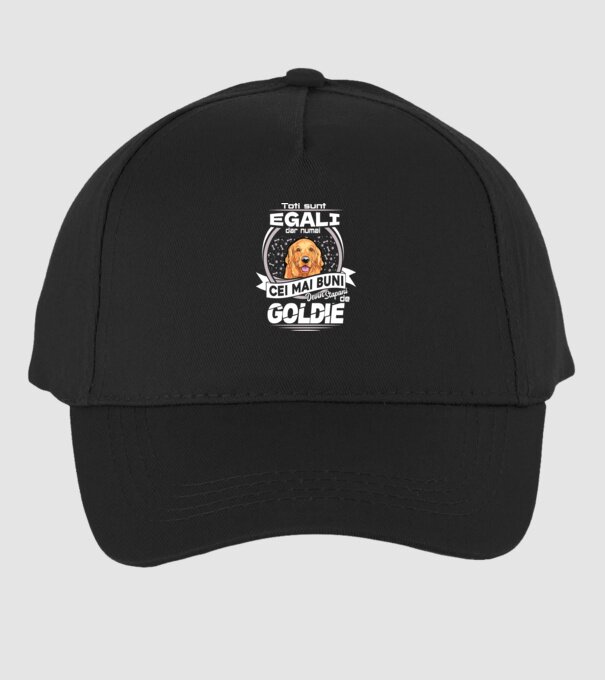 Toți sunt egali, dar numai cei mai buni devin stăpâni de goldie lght model negru pe tricou