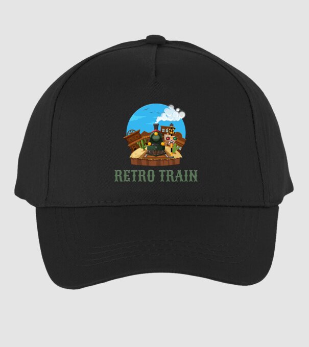 Trenuri model negru pe tricou