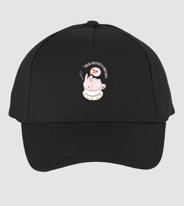 tricoul meu de Paște de băut cafea model negru pe tricou