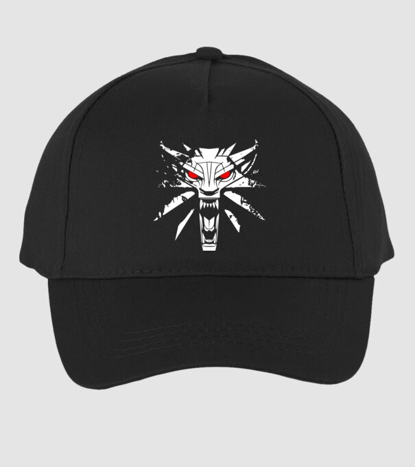 Witcher model negru pe tricou