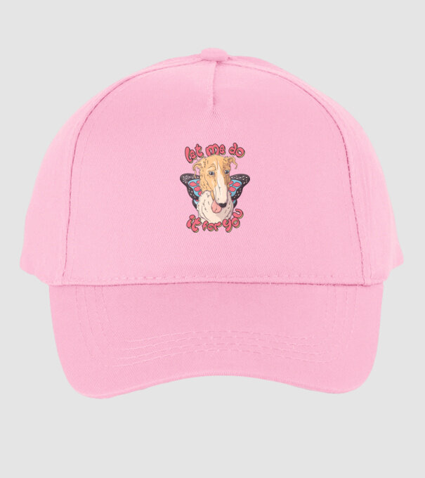 BORZOI let me do it for you fairy model roz deschis pe tricou