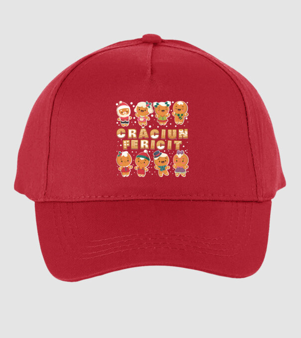 crăciun Fericit model roșu pe tricou