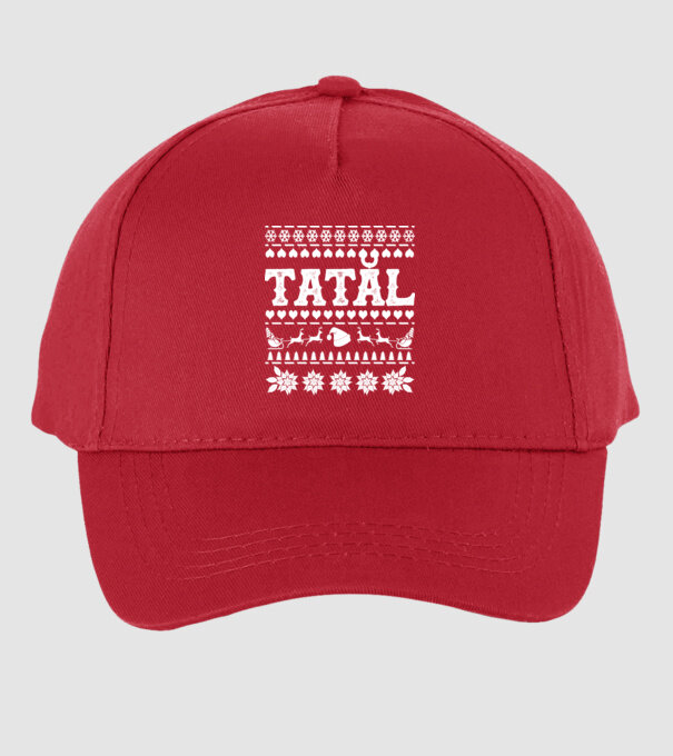 Tatăl model roșu pe tricou