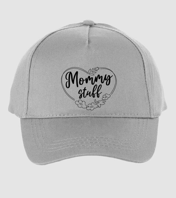 Sacoșă pânză Ziua mamei mommy stuff model gri pe tricou
