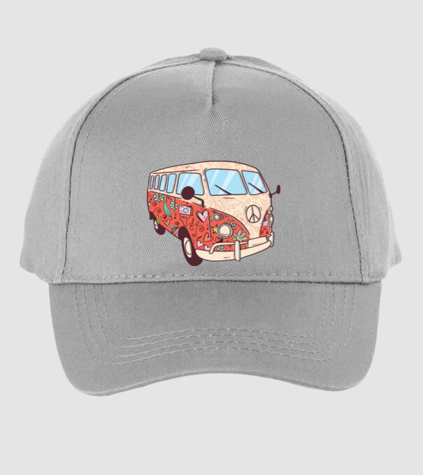 Autobuze model gri pe tricou